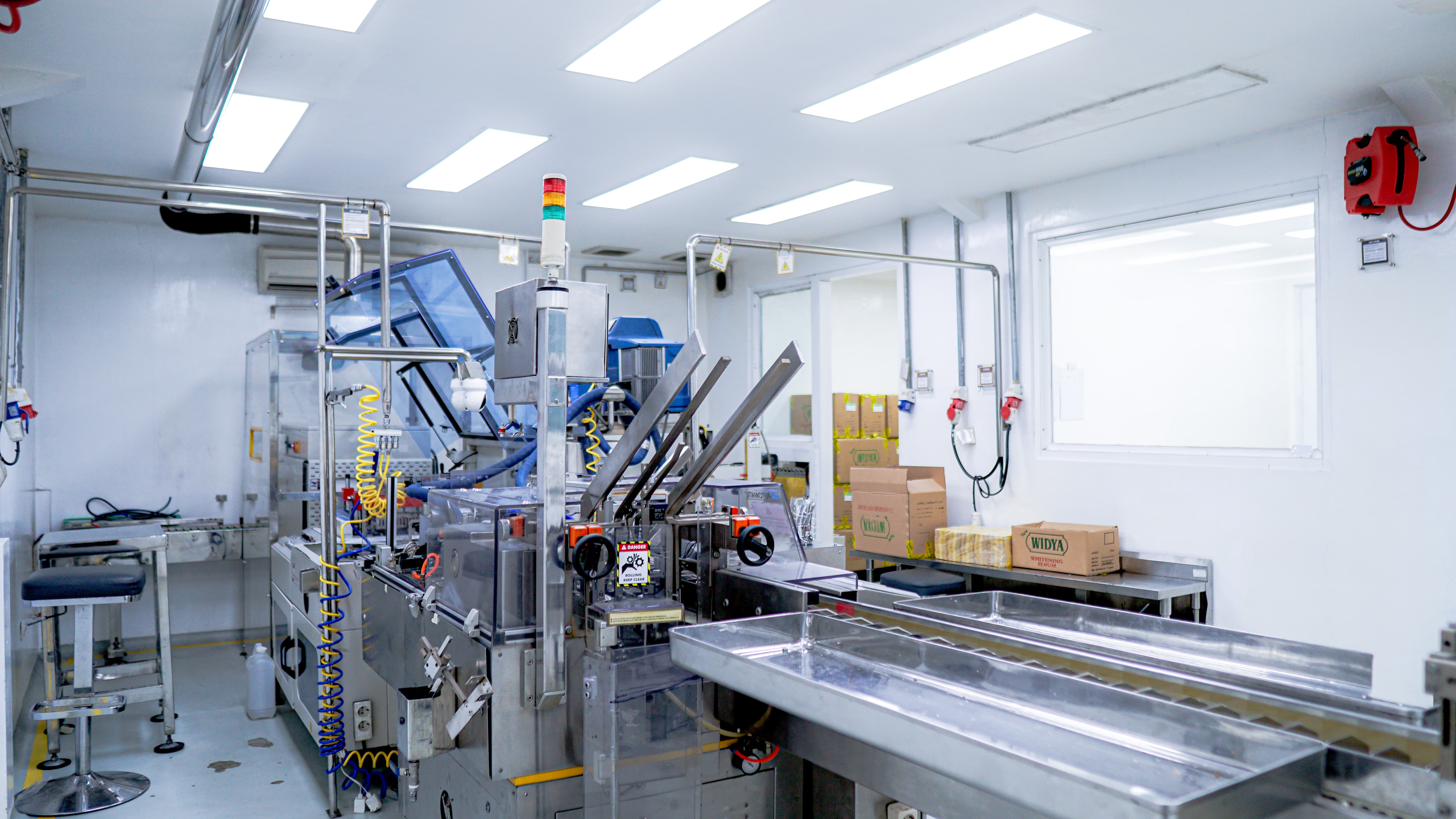 Salah satu teknologi tinggi yang digunakan Bagava